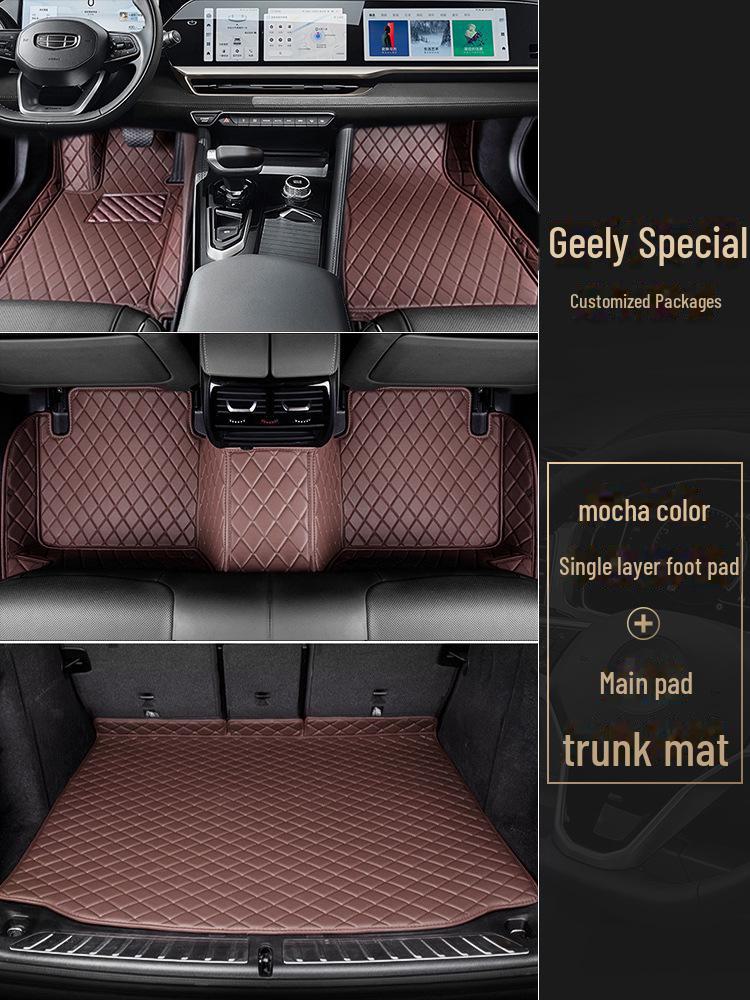 Всепогодные коврики для моделей Geely: Xingyue L, Ruiicon, Binyue, Boyue Cool, Galaxy L7/L6, Dihao GS