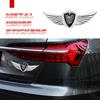 ahsgp6 1/2pcs Car Metal Emblem Sticker Side Body Trunk Decal For Tesla Model 3 Y S X Roadster Juguete SpaceX Cybertruck Accessories