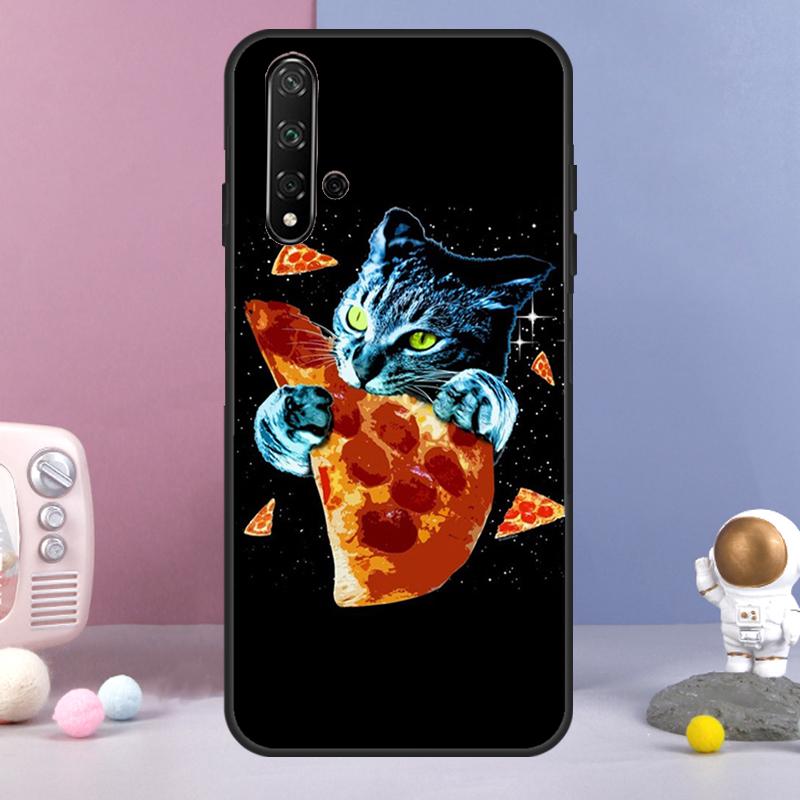 Кот в космосе Для Huawei Nova 12i 12s 11i 8i 7i 9 10 SE Y60 Y61 Y70 Y72 Y73 Y90 Y91 P20 P30 P40 Lite Чехол