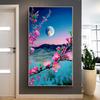 Large 5D DIY Diamond Painting New Arrival Moon Flowers Scenery Full Diamond Mosaic Embroidery Cross Stitch Art Home Decor