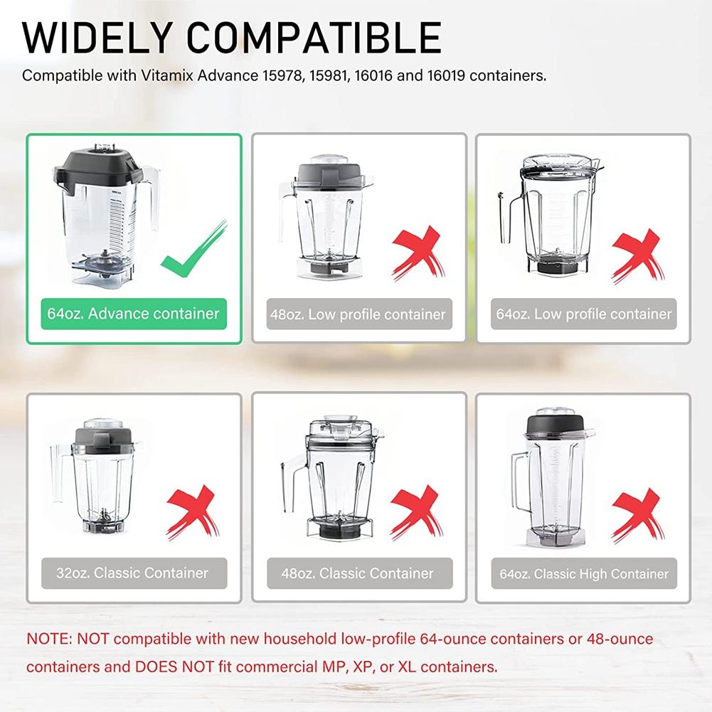 Сменное лезвие блендера из нержавеющей стали для контейнеров Vitamix 015990 и 15990 на 32 и 64 унции