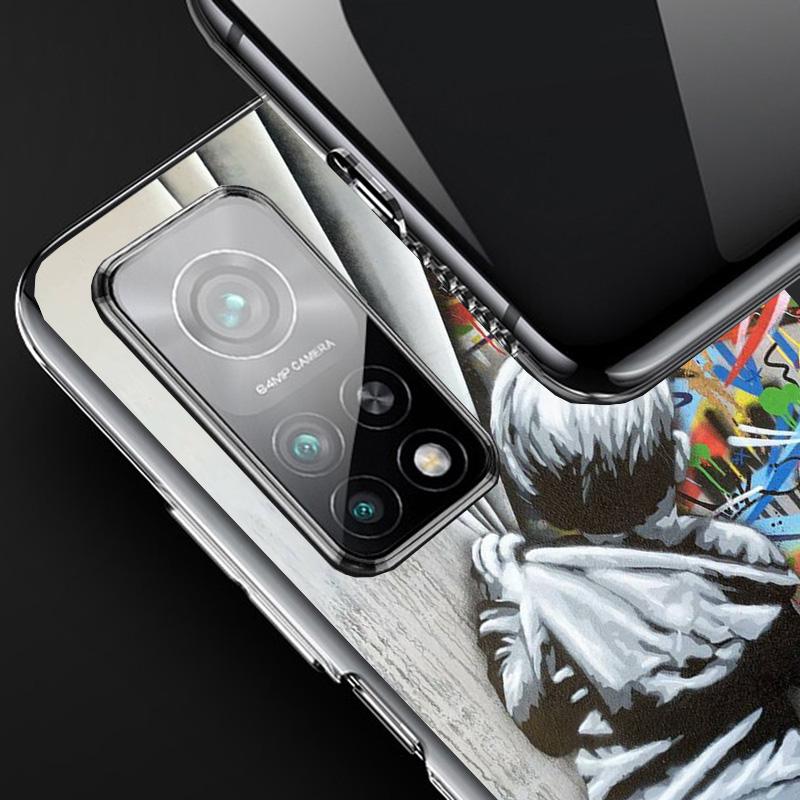 Banksy Graffiti Art Phnoe Case for Phnoe Case for Xiaomi Redmi Note 15 14 14S 13 Pro Plus 12 12S 11S 11E 10S 10 11T 5G Unique Co