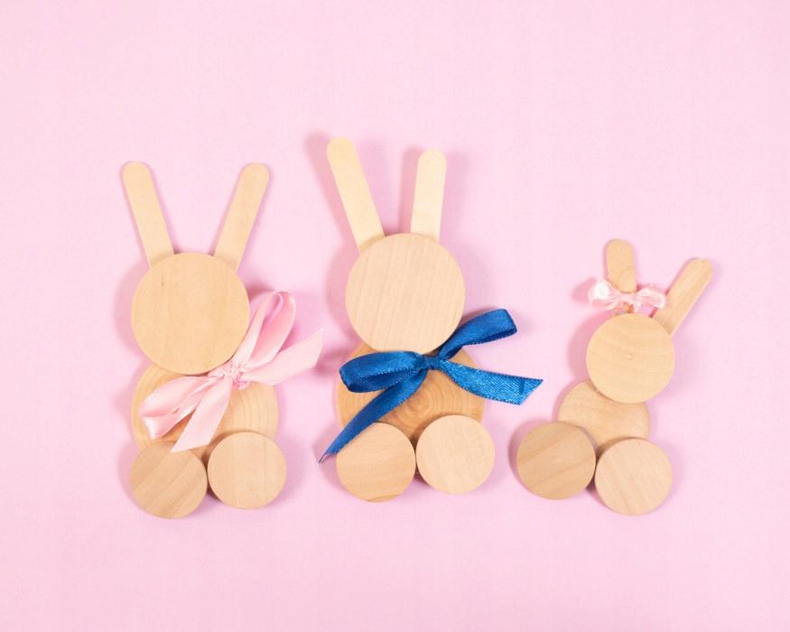 Wooden Button Rings For DIY Ø 60mm 50 Pcs