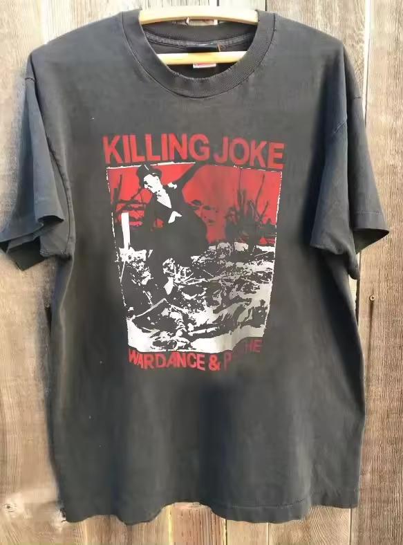 Killing Joke Band Shirt Rare Design Charcoal Unisex Shirt Men Women