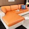 Waterproof PU Leather Sofa Cover For 1 2 3 4 Seater Removable Washable Sofa Cushion Protector Anti Dirt Sofa Slipcovers