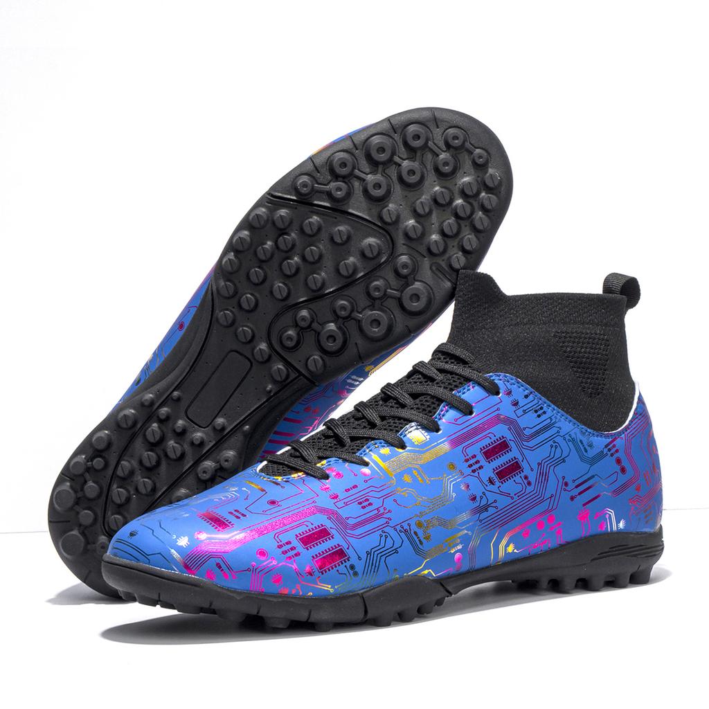 Original Men's Society Football Boot Big Size Field Training TF/FG Fast Soccer Tennis Teen Training Soccer Shoes for Men