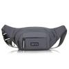 Men Nylon Fanny Waist Packs Unisex Fit Waistpack Mobile Sports Outdoor Running Anti Theft Ultra Thin Invisible Waist Bag