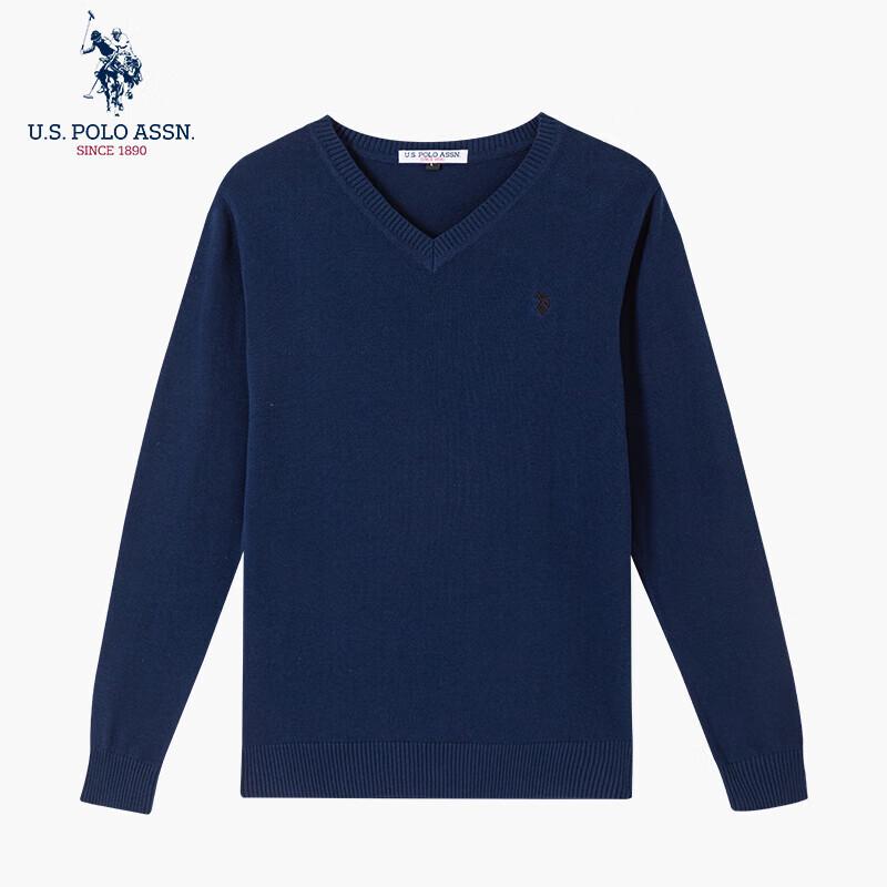 U.S. Polo Assn. Мужской пуловер в стиле бизнес-кэжуал