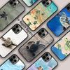 Магнитный чехол для телефона с изображением черепашонка для APPLE iPhone 17 Air 16 14 13 12 Pro Max 15 Plus Беспроводная зарядка С чехлом MagSafe
