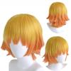 Короткий косплей-парик Зеницу Агацума с Идеально для и Мероприятий Парик, Термостойкая сетка, Косплей, Вечеринки,