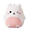 Cartoon Bear Drug Storage Case 5 Grids Mini Pill Organizer Portable Pill Dispenser Box  for Travel