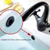 Tub Drain Stopper Round Ring Overflow Covers Trim Ring Cap Sink Hole Cover Basin Insert Replacement