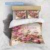 Pinkrose Customize Your Name Duvet Cover Soft Bedding Set For Bedroom Guest Room And Dorm Decoration Threepiece Set Includes 1 Duvet Cover 2