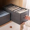 Closets Clothes Organizer Foldable Pants Jeans Storage Box Wardrobe Underwear Organizer  Cabinets and Drawer Socks Organizers