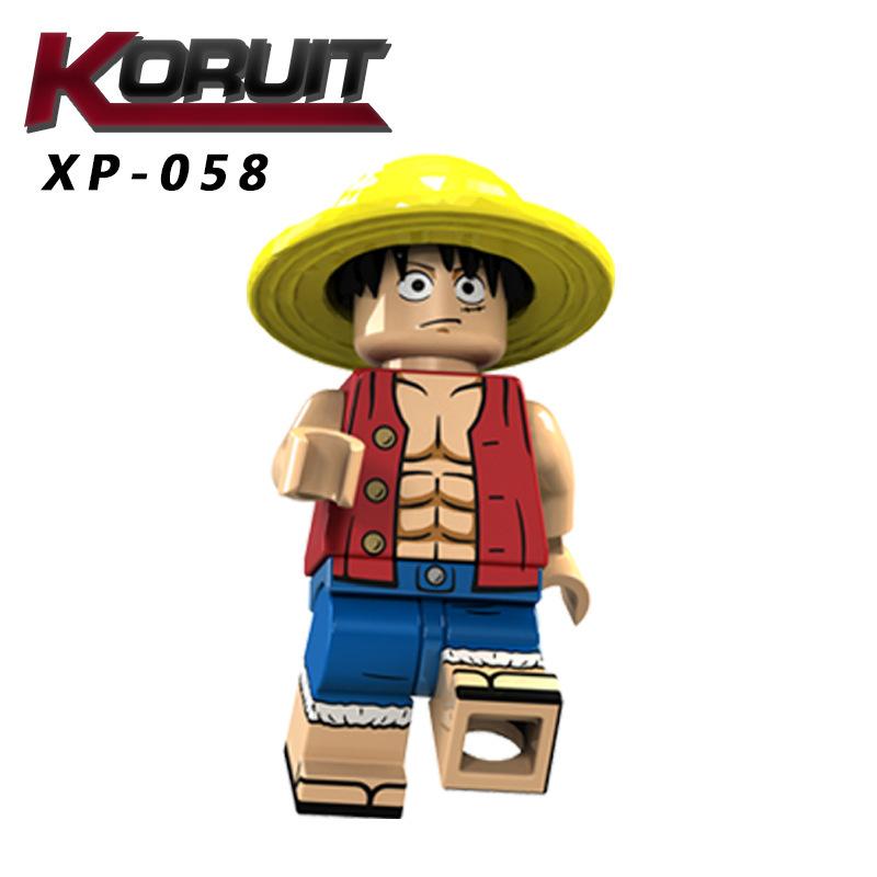 14 Models 15 Pirate Sailing Series Building Block Doll Small Particle Mosaic Toy King Bag