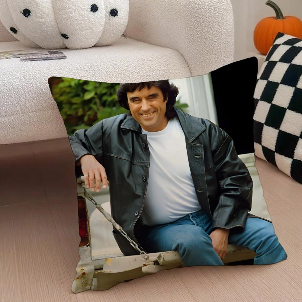 IIan McShane Pillow Movie Star Cushion Cover Throw Pillow Cover Hidden Button Durable Polyester Chair Cushion