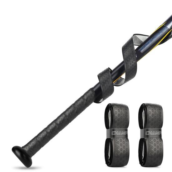 2 шт., лента для ручки бейсбольной биты, предварительно вырезанная ручка для замены ручки летучей мыши, улучшенная точность удара, лента для ручки, портативная ручка, ленты для ручек