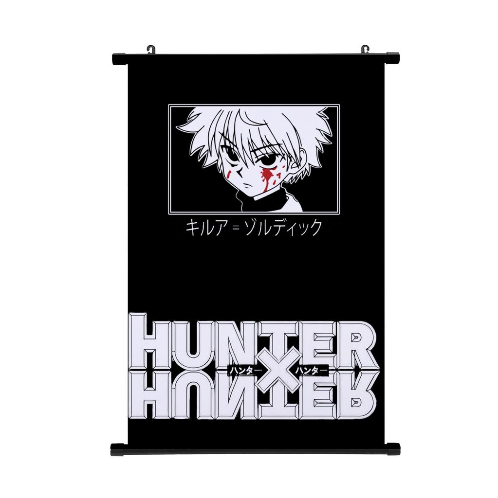 HUNTER X HUNTER Картина Свиток Постер Гон Фрикс Киллуа Хисока Домашний Декор Подвесная Картина Мальчики Девочки Свиток Постер