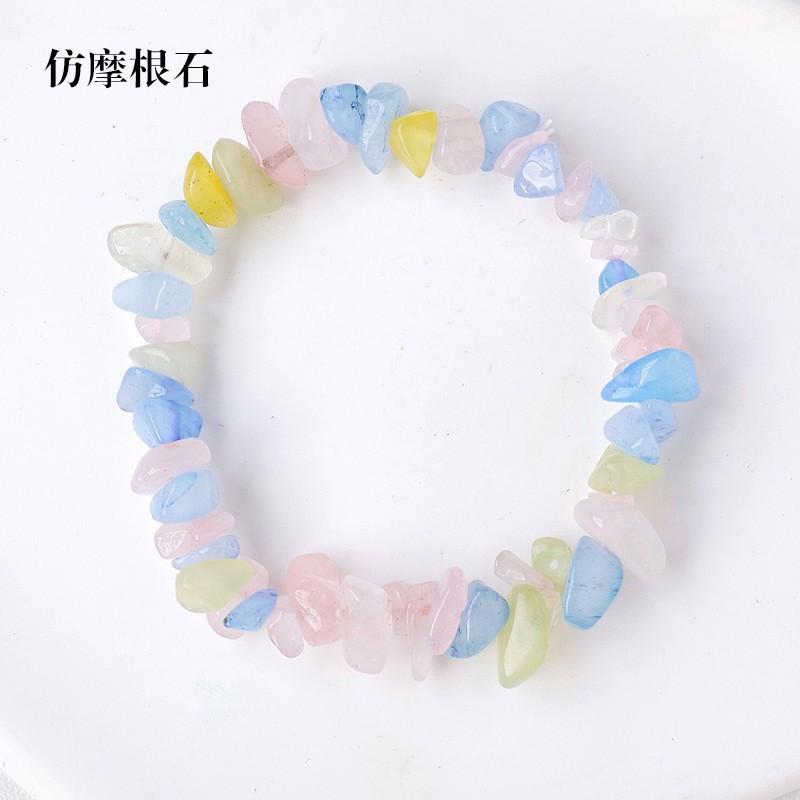 Браслеты из хрустальных камней, браслеты, разноцветные камни, аксессуары для браслетов нестандартной формы