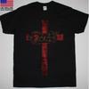 Новая одежда OZZY OSBOURNE КРЕСТ НОВАЯ ЧЕРНАЯ ФУТБОЛКА Унисекс Футболка