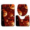 Halloween Bathroom Toilet Three-Piece Floor Mat Doormat Bathroom Carpet