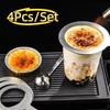 4 шт. Кольца для чашек для молочного чая против ожогов 50/90/95/98 калибра Кафе Десерт Сливочное кольцо Эспрессо