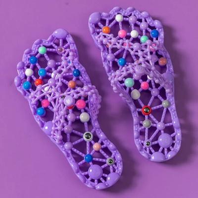 Тапочки Женские Здоровье Терапия для Стоп Противоскользящие Летние Туфли Сандалии Ванная Быстросохнущая Обувь Пара Домашние Здоровье Сандалии