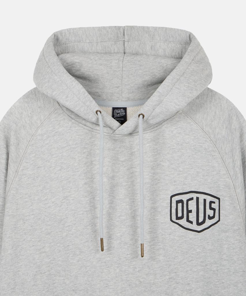 DEUSEUEGSEUMAKINA Худи Seoul College Адрес_M/Серый