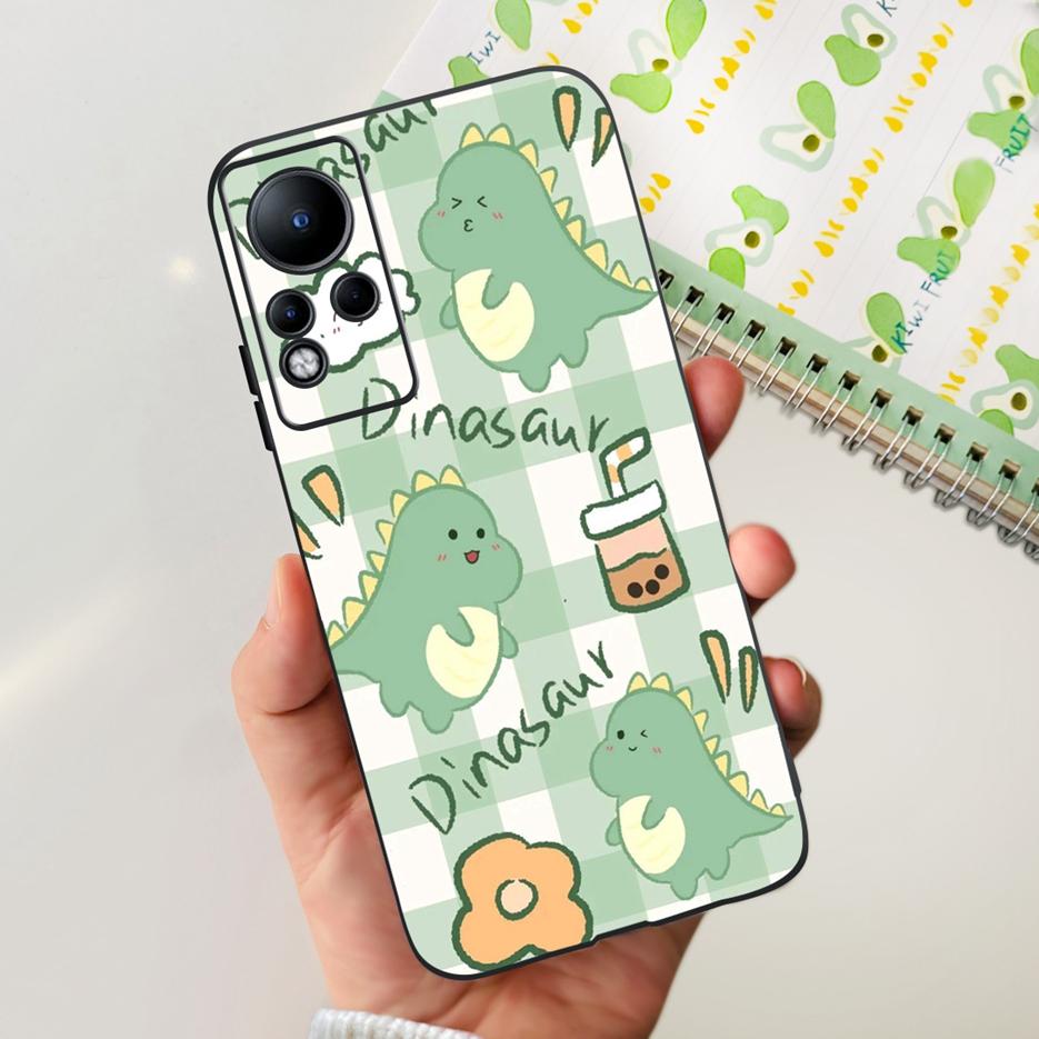Чехол для Infinix Note 11 X663 X663B Стильный окрашенный задний чехол 6,7'' Ударопрочный чехол для телефона Для Infinix Note 11 Note11 Мягкий чехол