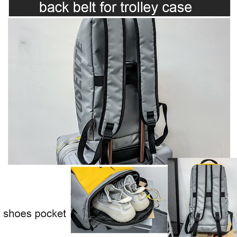 Sport Gym Bag Women Fitness Backpack Large Waterproof With Shoes Warehouse Travel Pack Sportsbag Shoulder Bag Men Daily School
