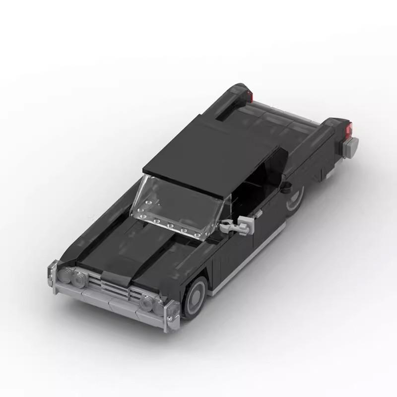 Technical Car 1965 Lincoln Continental From The Matrix Speed Champions Vehicles Building Blocks Kid Toys Gift