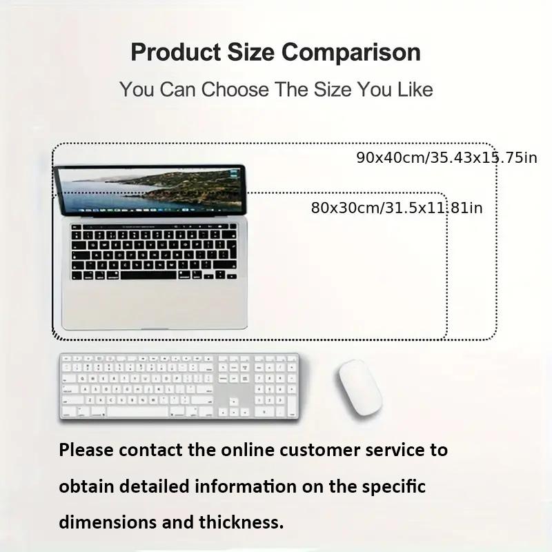 Drop Shipping Supplier Mouse Pads Best Quality XXL 40x90cm Anti-Slip Rubber Desk Mat Laptop Gamer Custom Print Non-Toxic Smooth