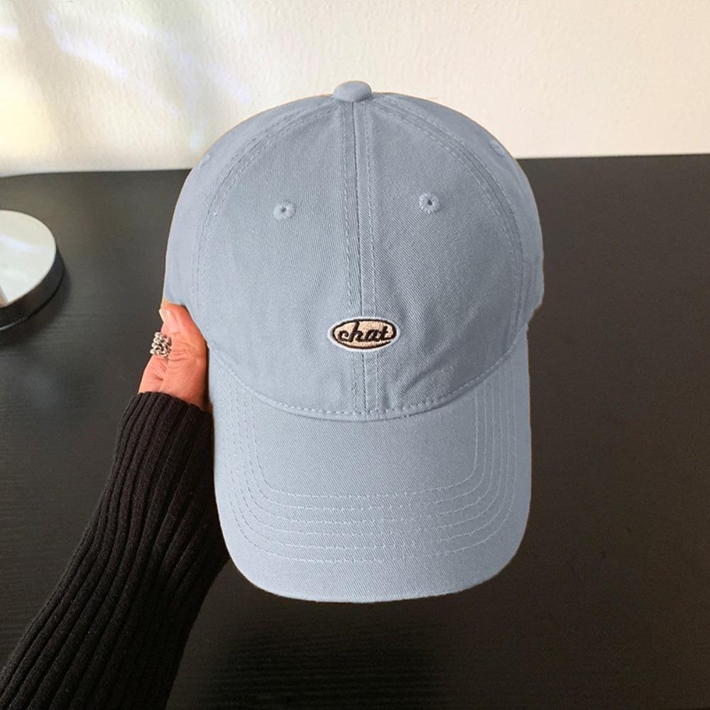 Embroidery Baseball Hat Korean Snapback Cap Casual Peaked Cap Men Women