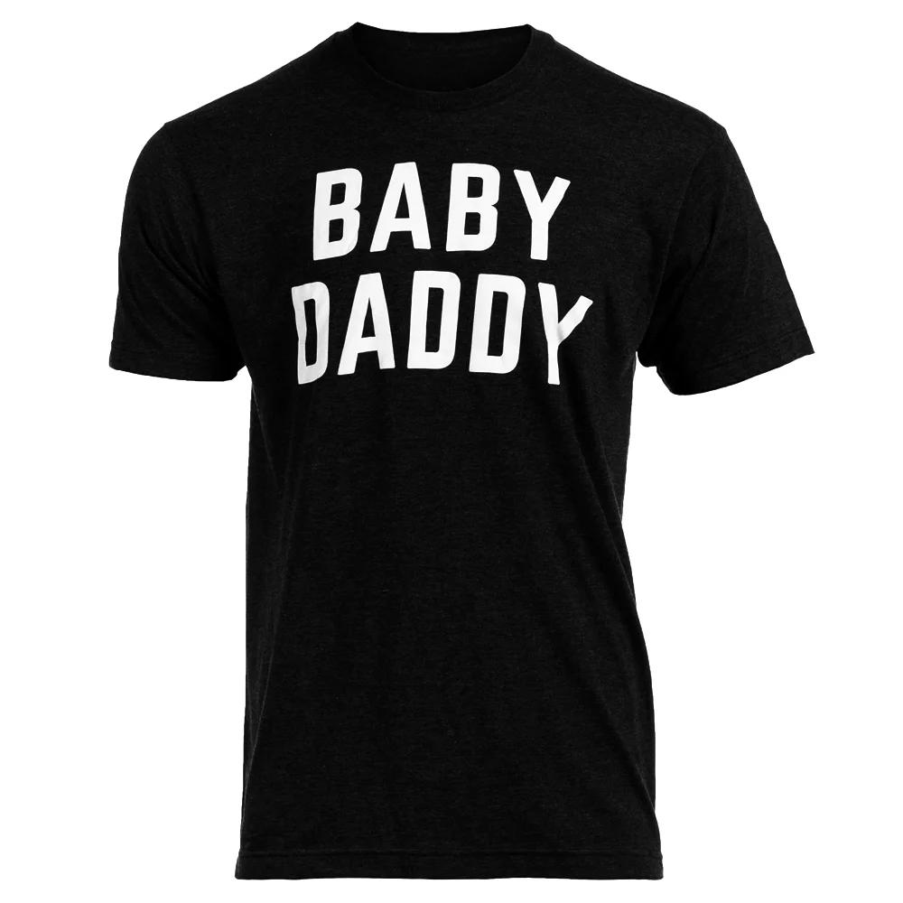 Baby Daddy Funny Father's Day Dad Gift Humor Unisex T-Shirt New Fashion Hip Hop 100% Cotton Streetwear Y2k Tops Tees 51305