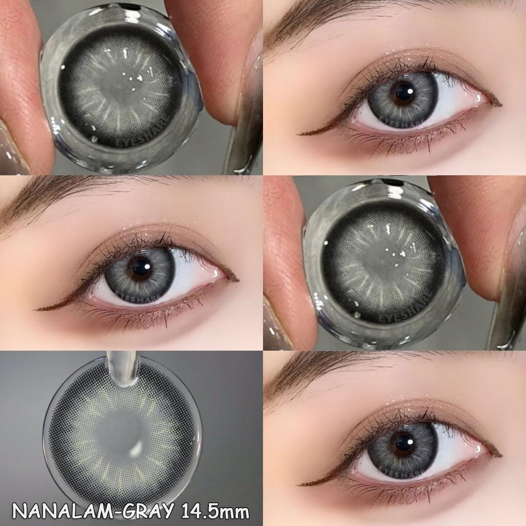Eyeshare Colored Contact Lens For Eyes DIAMOND Series Color Contact Lens Eye Contacts Colored Cosmetic Lenses Yearly 2pcs/pair
