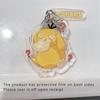 Pokemon Psyduck Cartoon Keychain Anime Figure Q Figural Anime Merchandise Decoration Clothings Bag Decoration Kid Birthday Gifts
