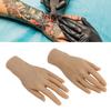 1 пара рук для практики татуировки, многоразовые, универсальные, модель руки из искусственной кожи для начинающих для обучения татуировке
