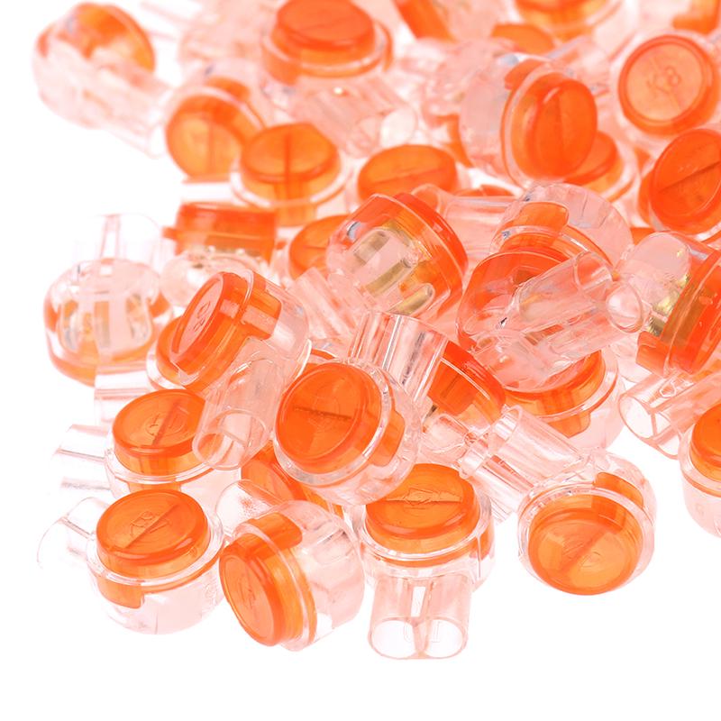 200 шт., обжимные клеммы для разъема Rj45, разъем K1, водонепроницаемая проводка