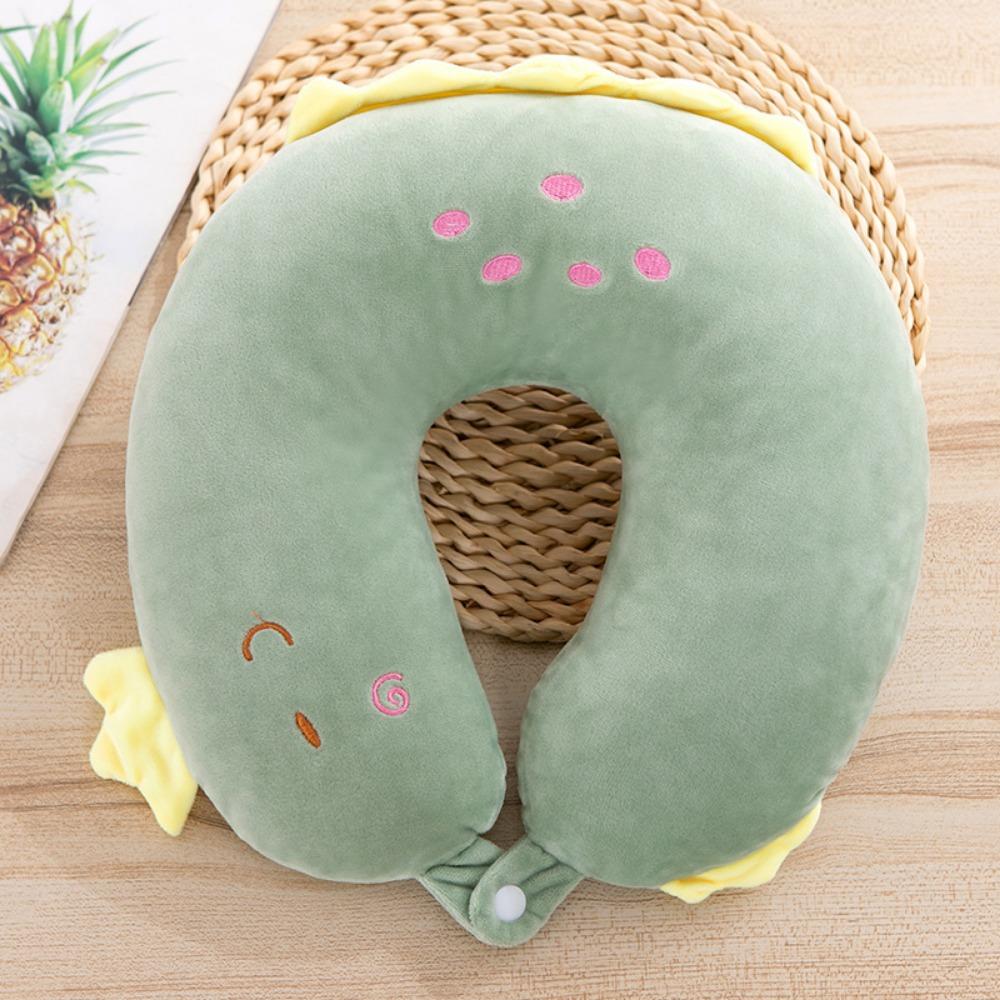 Подушка для путешествий, Подушка для шеи, Поддержка шеи, головы и подбородка, Милая дорожная подушка для шеи с рисунком для мальчиков и девочек, Дорожные аксессуары для самолета, автомобиля, откидывания