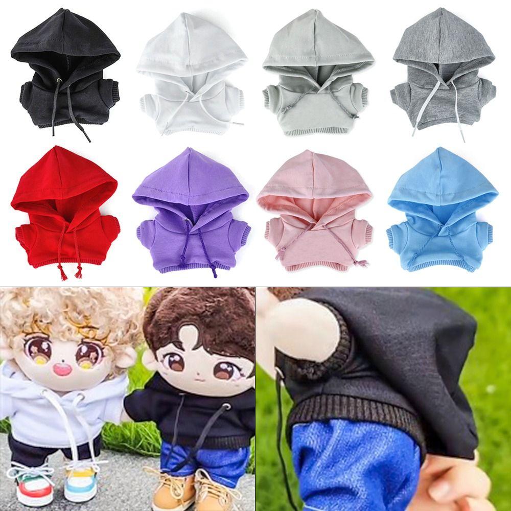 Clothes Accessories For 1/12BJD Dolls Hoodies Clothes Sweatshirt Outfits Handmade Hoodies Tops