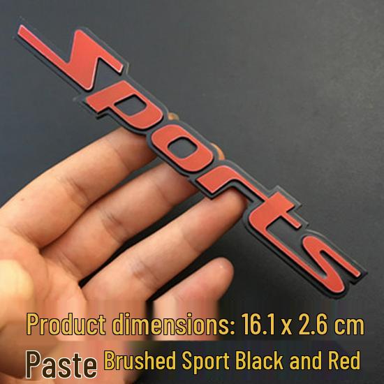 3D Металлическая Наклейка Логотип Спортивного Автомобиля для Модифицированных Автомобилей