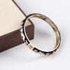 Colorful Flower Bangle Traditional Women's Hand Bracelet Fashion Vintage Cloisonne Bangle  Girls