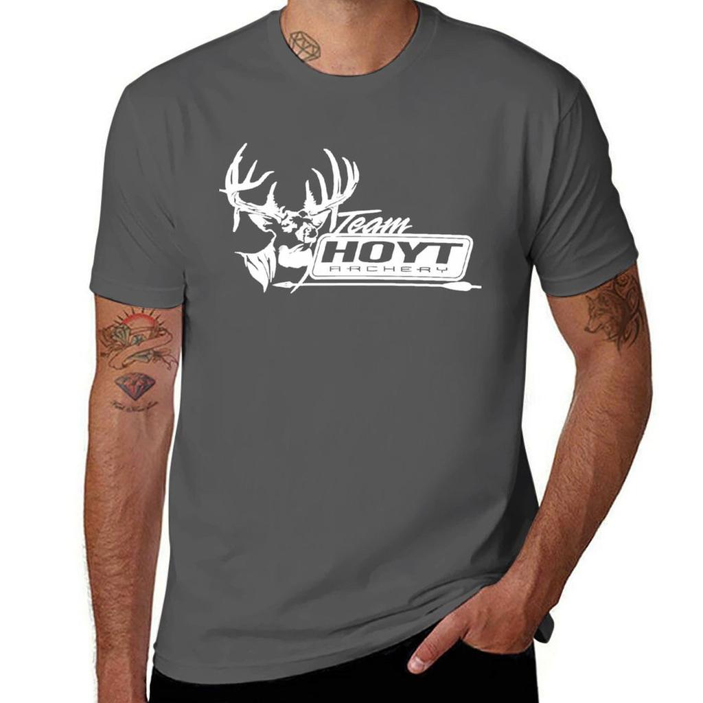 Логотип Hoyt Archery Арбалетная Стрела Лук Футболка Новое Издание Индивидуальные Унисекс Футболки Champion