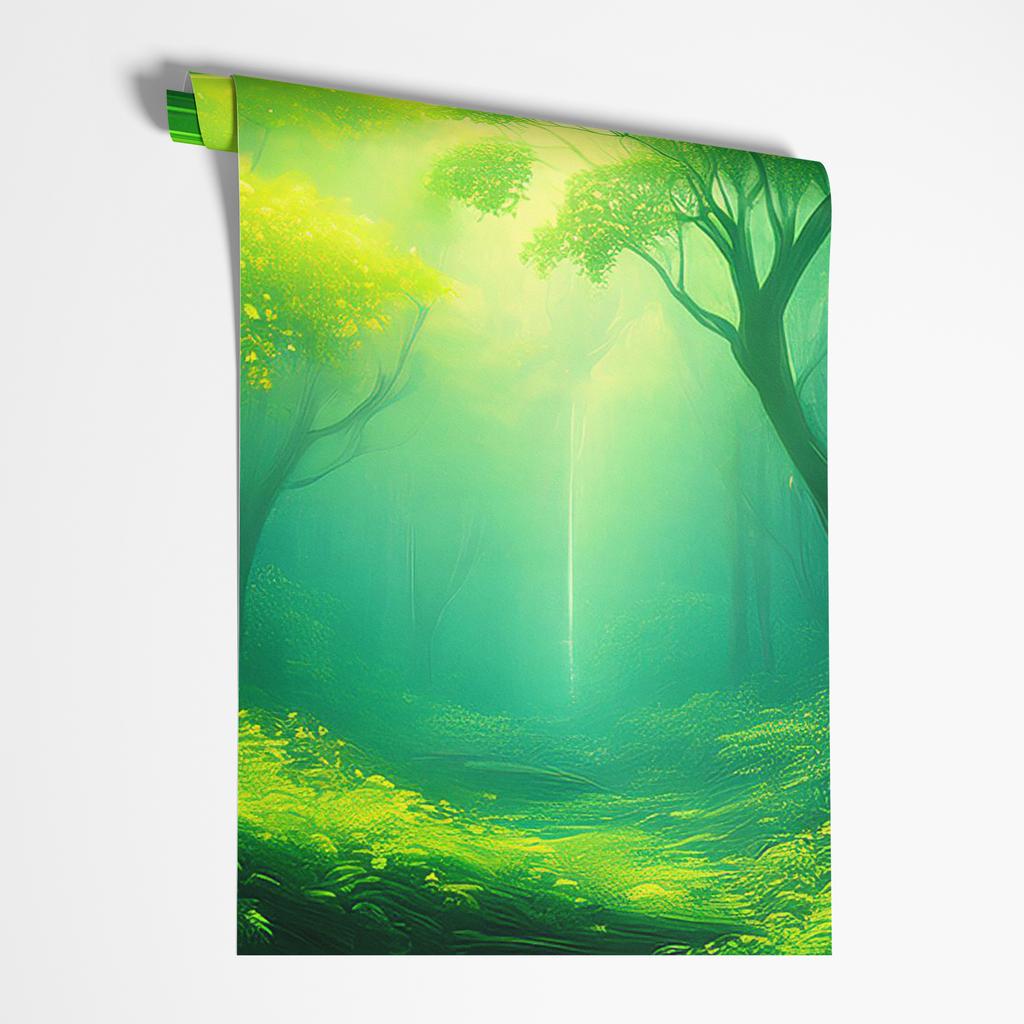 Wallpaper Window view Green Forest Nature