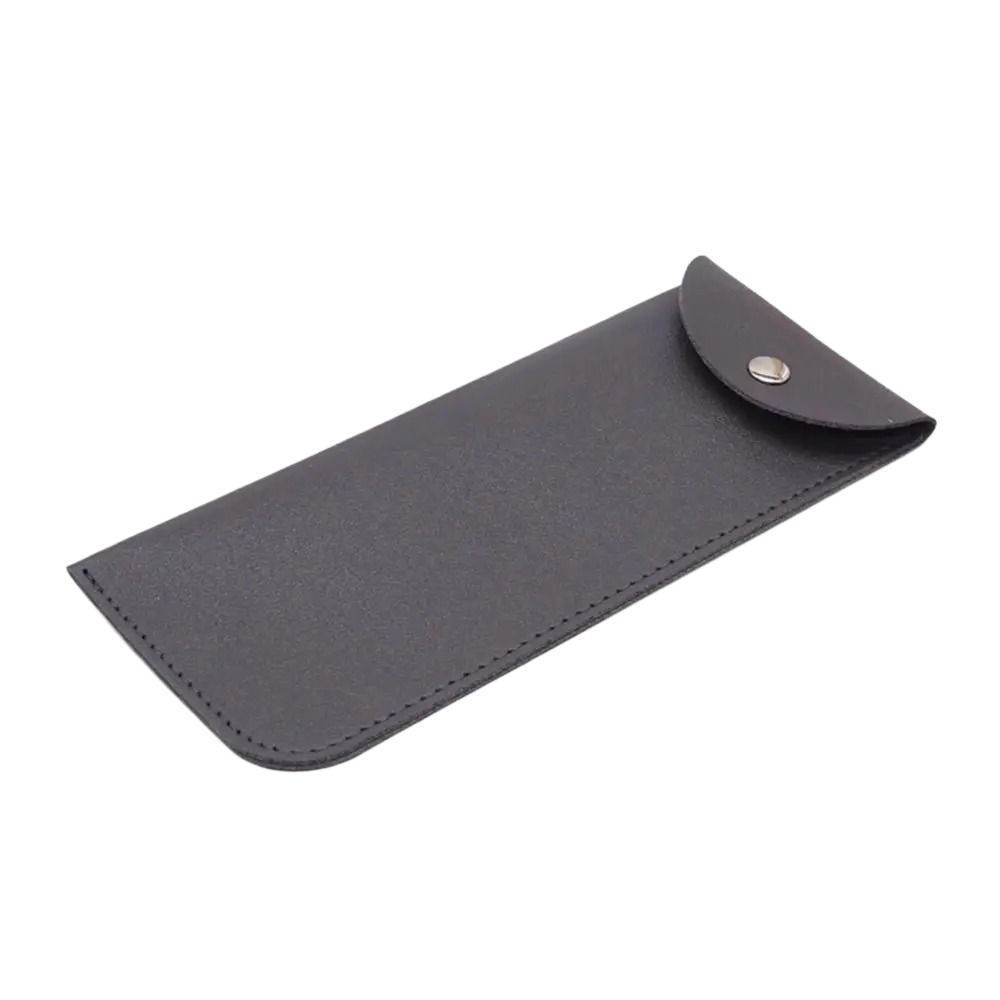 Сумка для очков из сплошного цвета из искусственной кожи, сумка для ювелирных изделий, мини-сумка для косметики, упаковка для ювелирных изделий