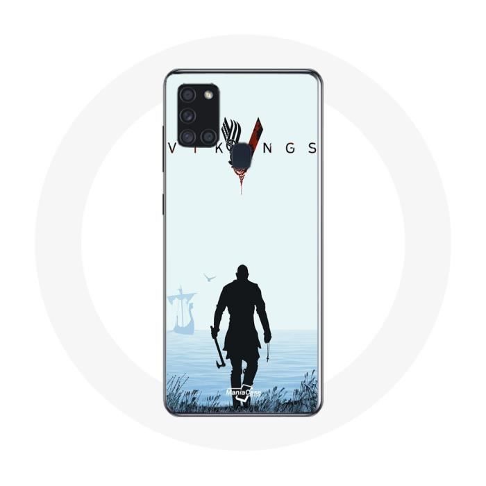Case - MANIACASE - Samsung Galaxy A21S - Flexible - Vikings - Ragnar Lothbrok