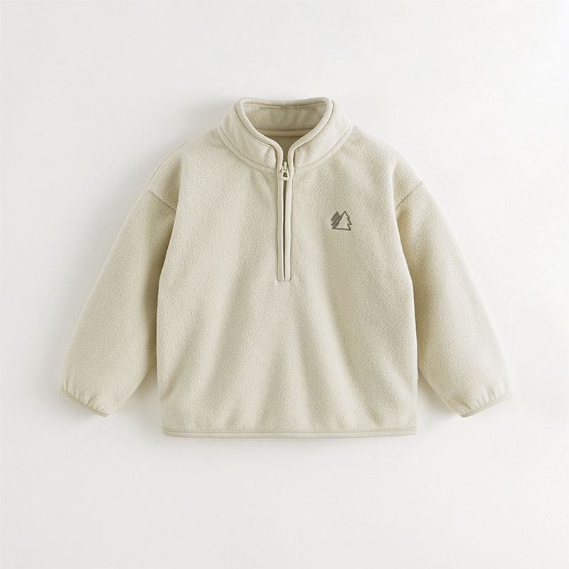 [Antistatic] Mark Jenny Boys and Girls Mountain Outdoor Soft Fleece Sweater Spring and Autumn Top 241152