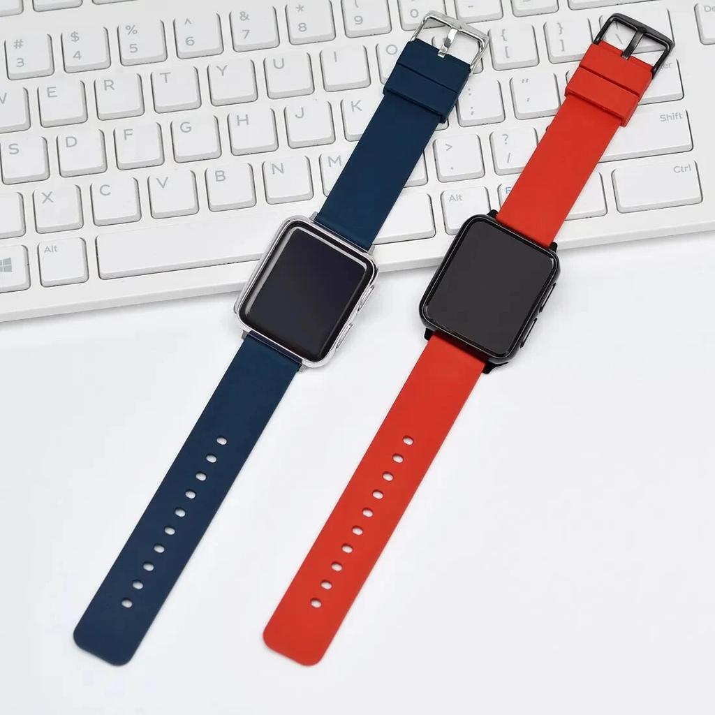 20 мм ремешок для часов 22 мм универсальный ремешок для часов силиконовый резиновый браслет ремешок на запястье легкий мягкий для умных часов