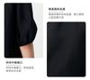 100% Mulberry Silk Spring/Summer Round Neck Fine Flow Silk Bubble Sleeve Top Women's T-shirt