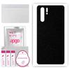 apgo Protective Skin Sticker for the Back Compatible with Huawei P30 Pro, Wrap Film, Foil, Vinyl - Pattern Matte Black